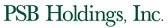 PSB HOLDINGS INC (WI)