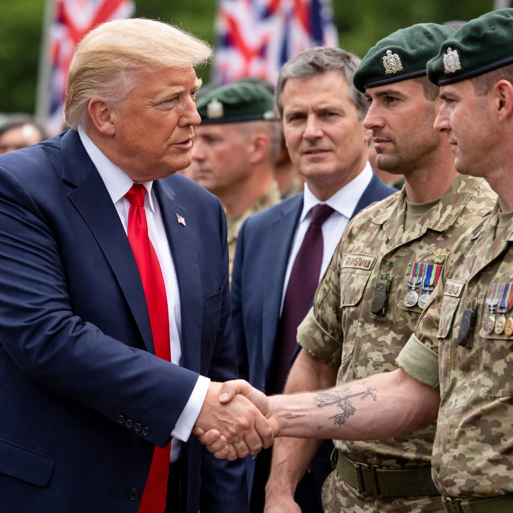 Trump Offers Commendation to British Forces after Controversy over Afghanistan Remarks