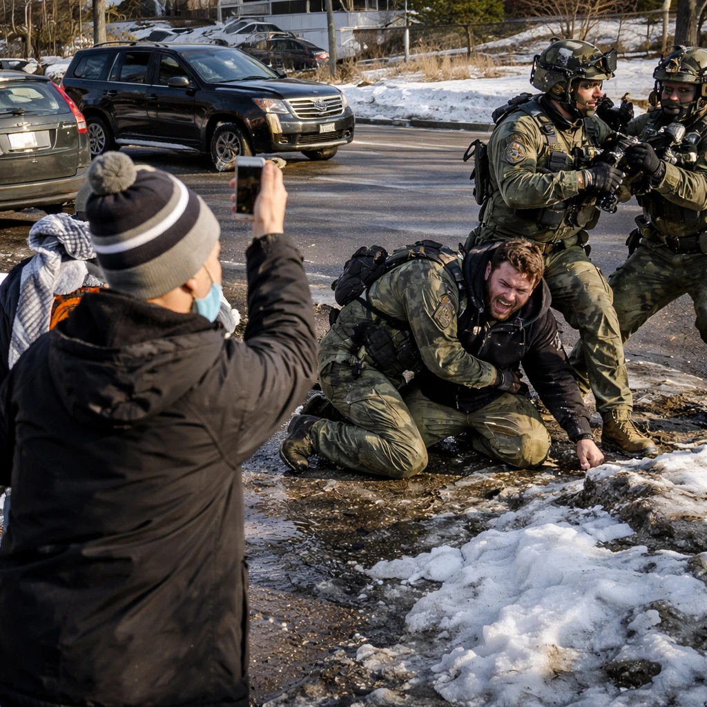 New Footage Surfaces Depicting Confrontation Between Alex Pretti and Federal Agents Days Before His Death