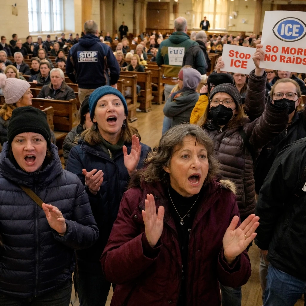 Faith Leaders Address Disruption at Minnesota Church Amid Immigration Enforcement Protest