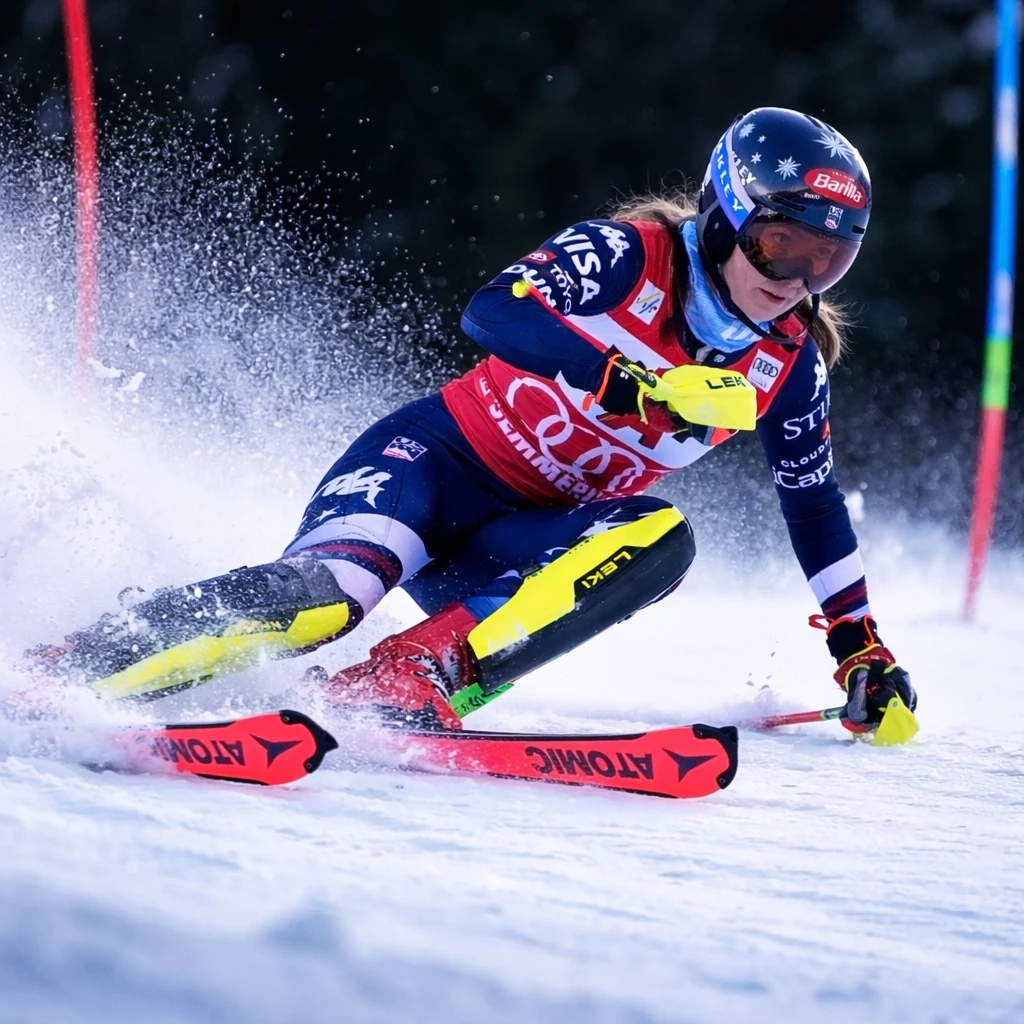 Mikaela Shiffrin Extends Slalom Winning Streak but Criticizes Unsafe Course Conditions in Austrian Night Race