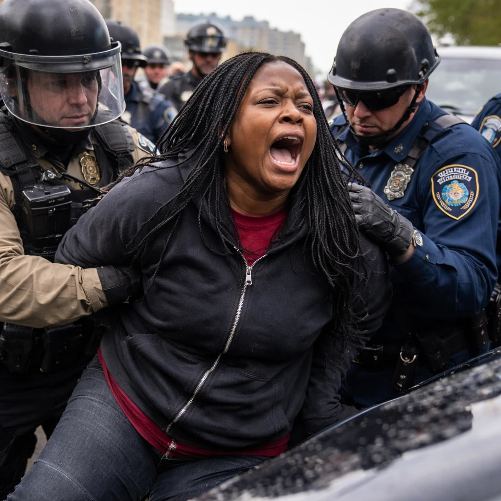 White House Disseminates Altered Photo of Attorney's Arrest in Minnesota Protest