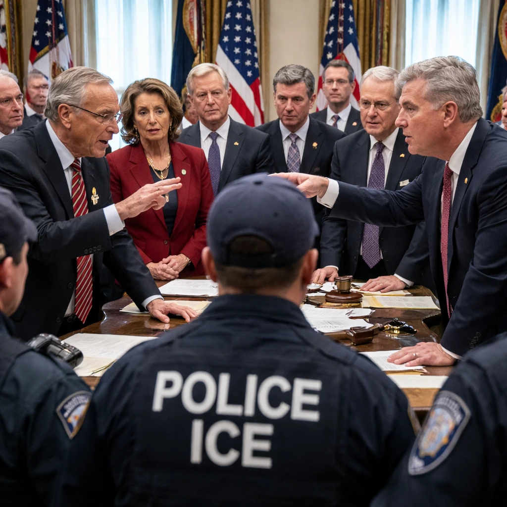 Democrats and Republicans Gridlock on ICE Funding Amid Calls for Enforcement Reforms