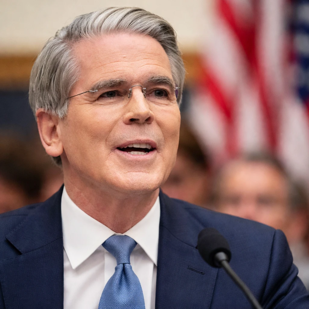 Treasury Secretary Defers to President on Potential Lawsuit Against Fed Chair Nominee