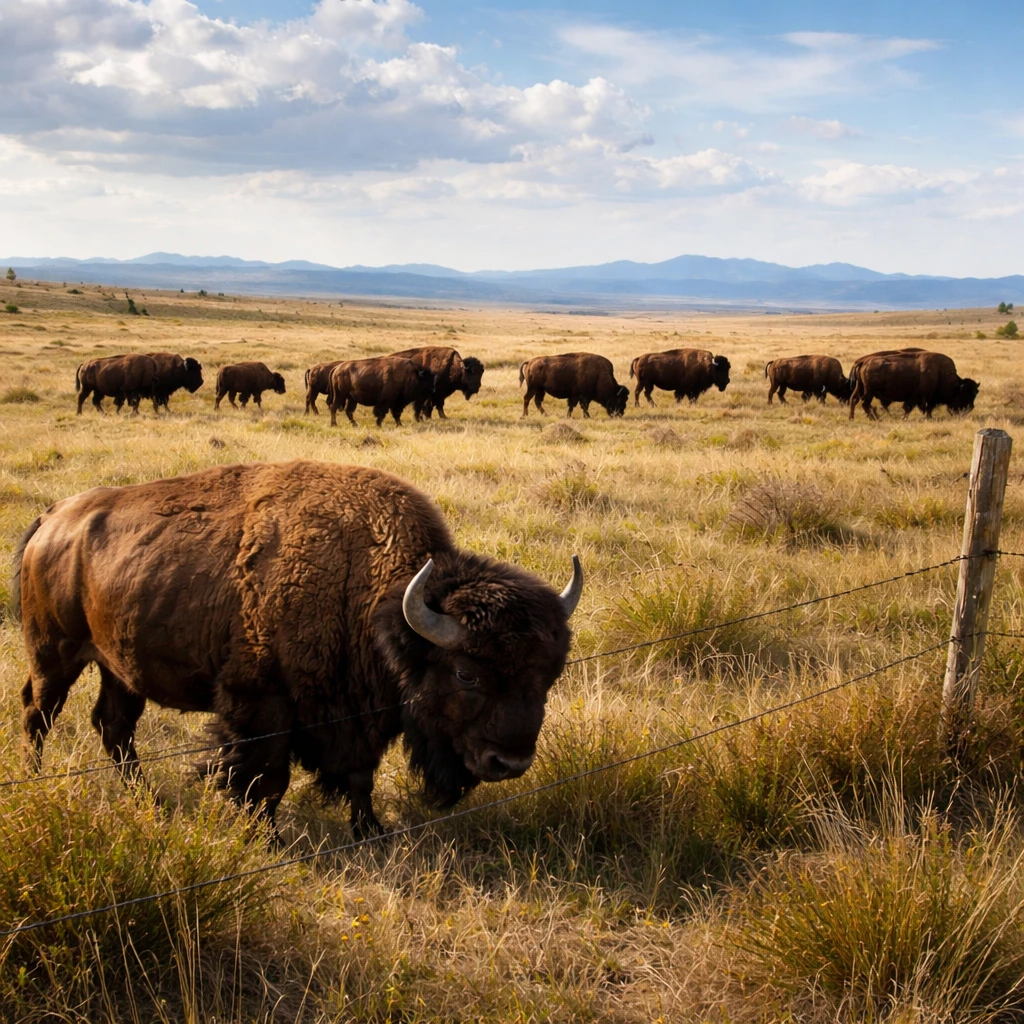 Interior Department Withdraws Grazing Permits from American Prairie Bison Herd