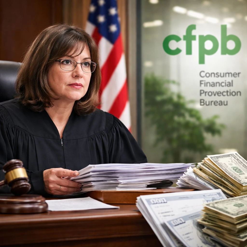 Federal Court Halts White House Effort to Cut Funding for CFPB, Securing Payroll