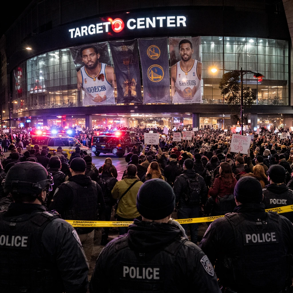 NBA Game in Minneapolis Delayed Amid Local Shooting Incident