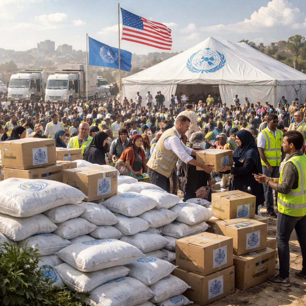 Estados Unidos asigna $2.000 millones en ayuda humanitaria a Naciones Unidas