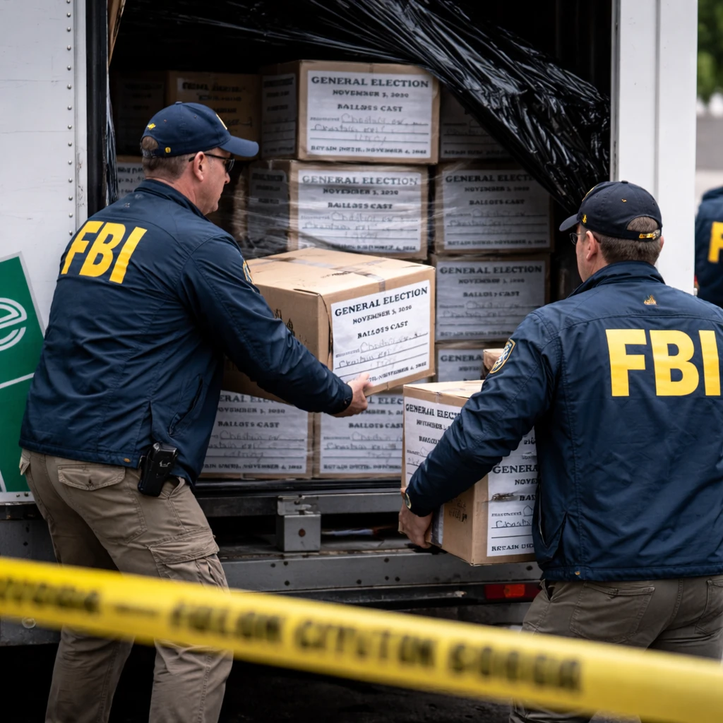FBI Executes Search Warrant Seizing Ballots in Fulton County Amid Ongoing Election Disputes