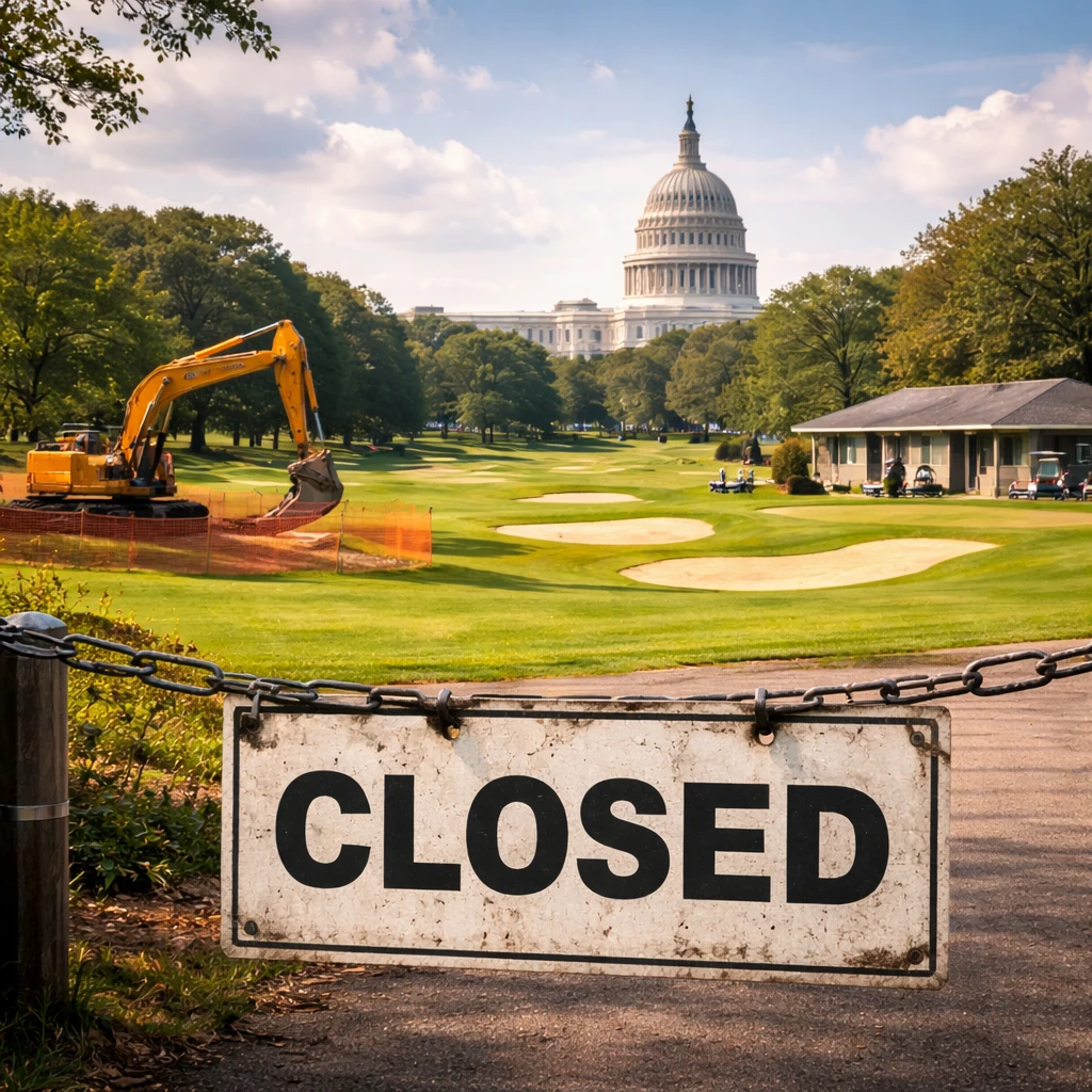 Trump Administration Ends Lease for Washington's Public Golf Courses