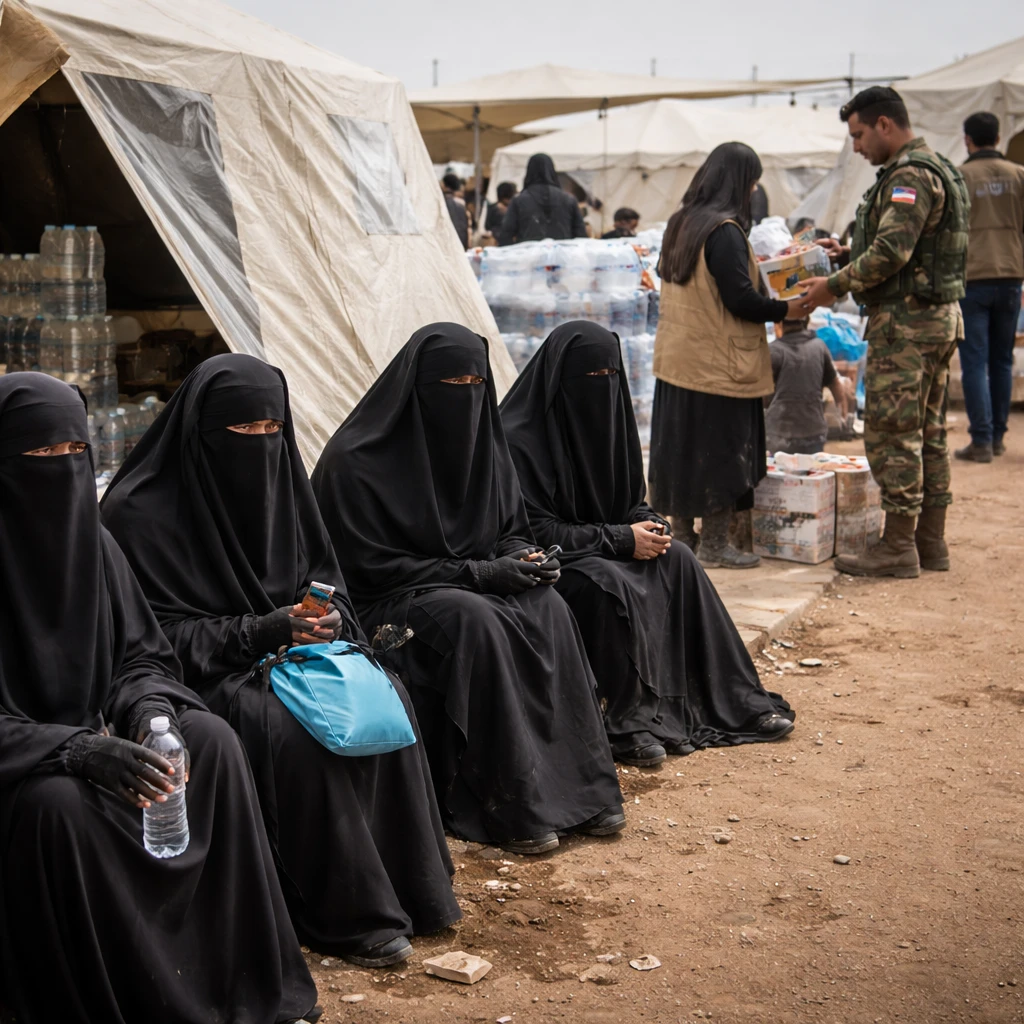 Basic Services Resume in Northeast Syrian Camp Housing Families Linked to ISIS