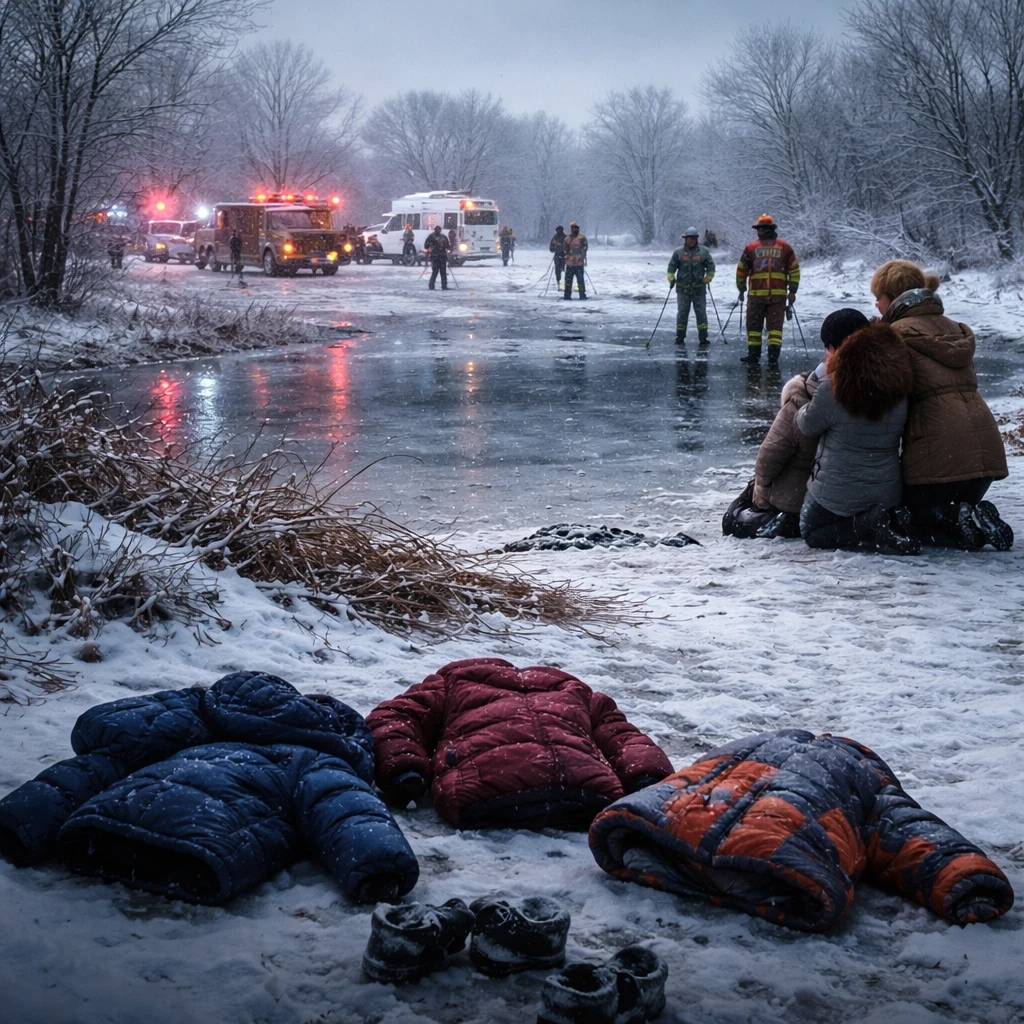 Tragedy Strikes in Bonham, Texas as Winter Storm Leads to Fatal Pond Accident