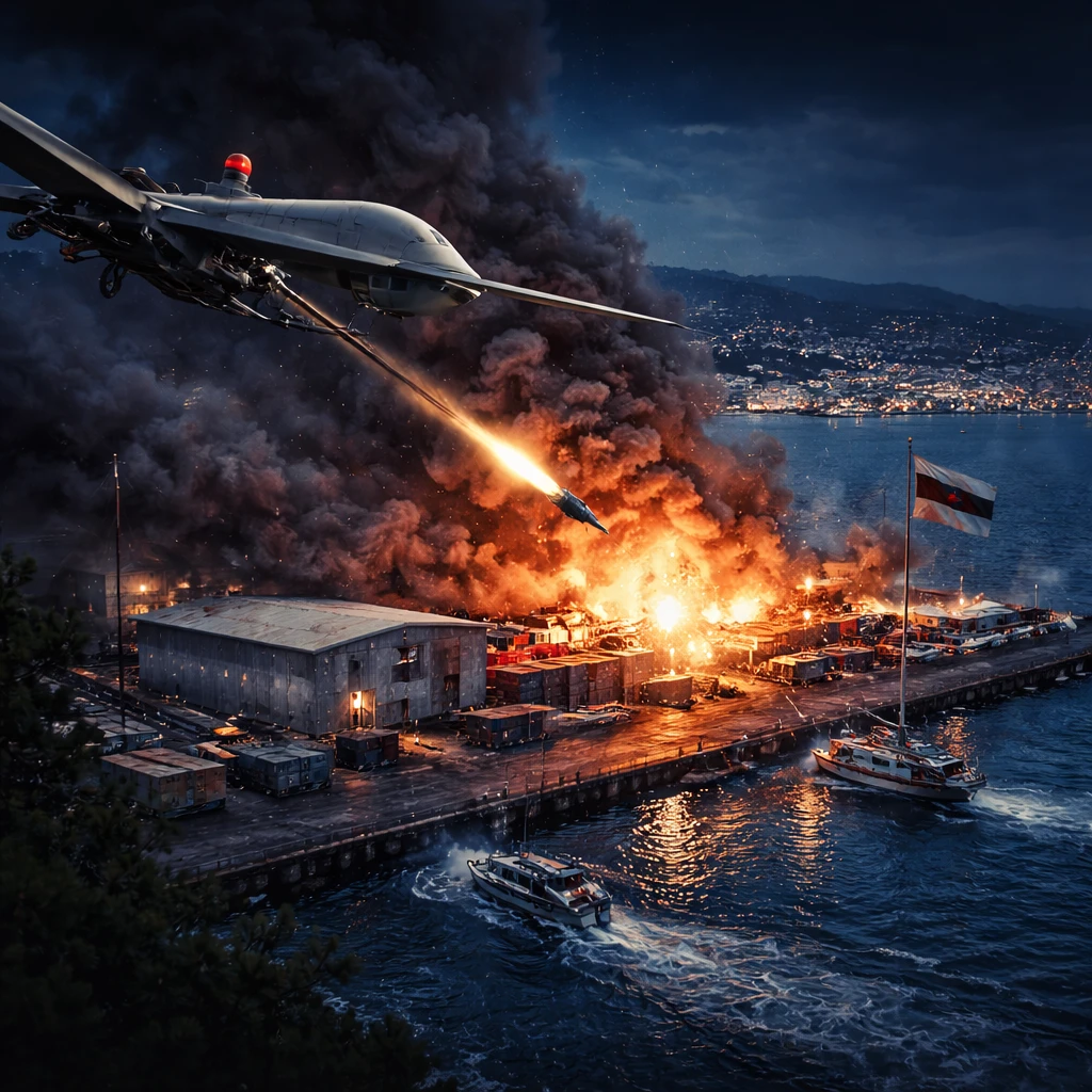 CIA Executes Covert Drone Strike on Venezuelan Dock Amid Escalating US Pressure