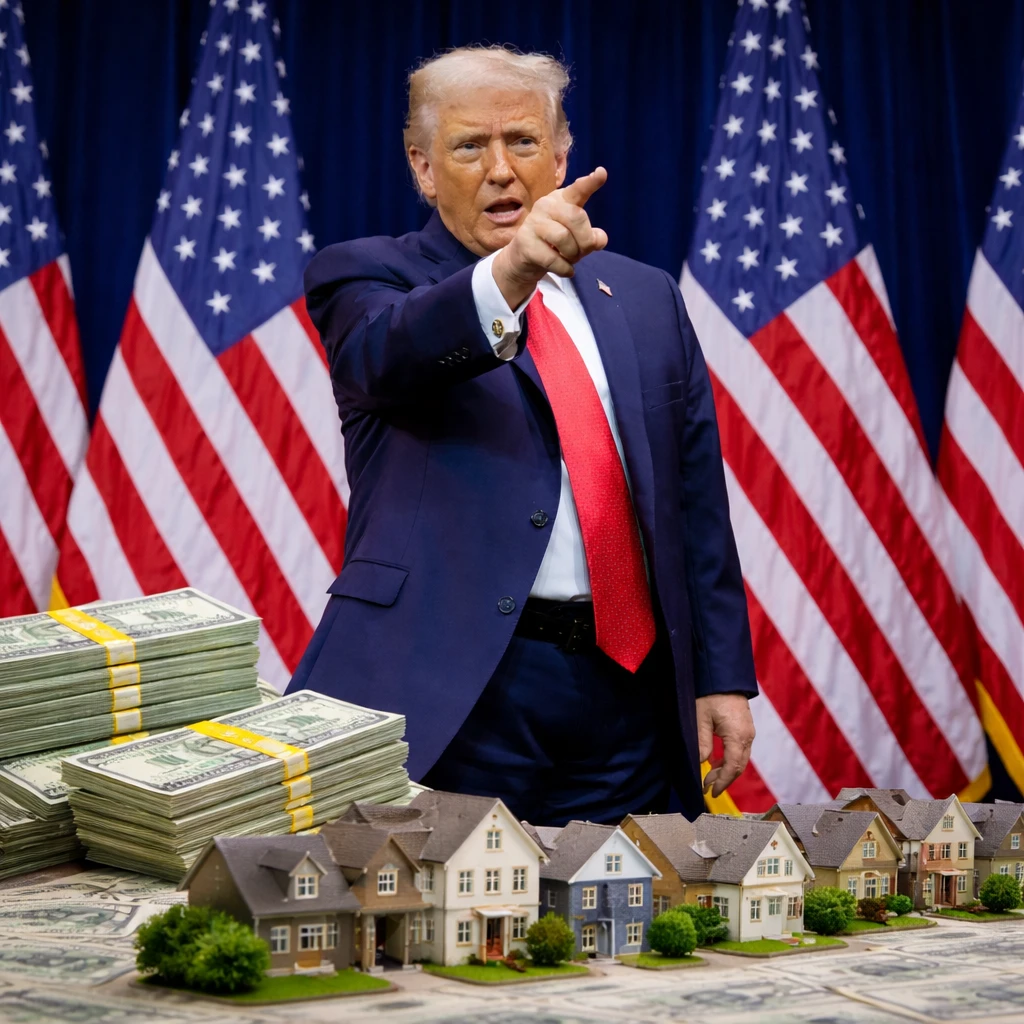 Trump Directs Federal Government to Invest $200 Billion in Mortgage Bonds to Boost Housing Affordability