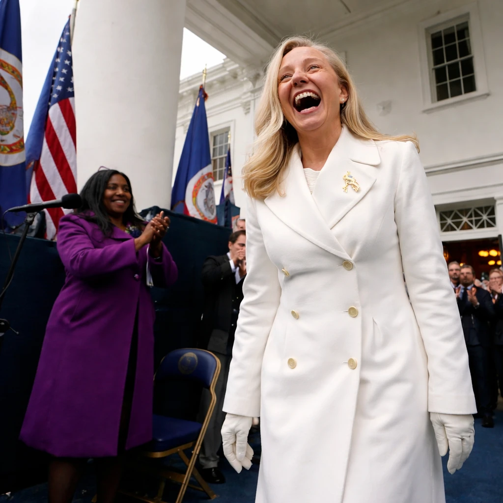 Virginia Governor Breaks Tradition, Honors Women's Suffrage With Inaugural Attire