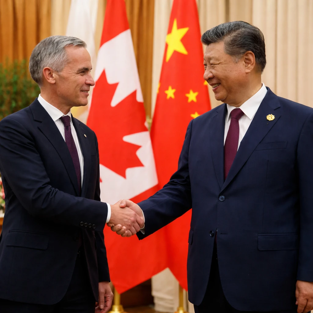 Canadian Prime Minister Mark Carney Engages China to Revitalize Trade and Economic Relations