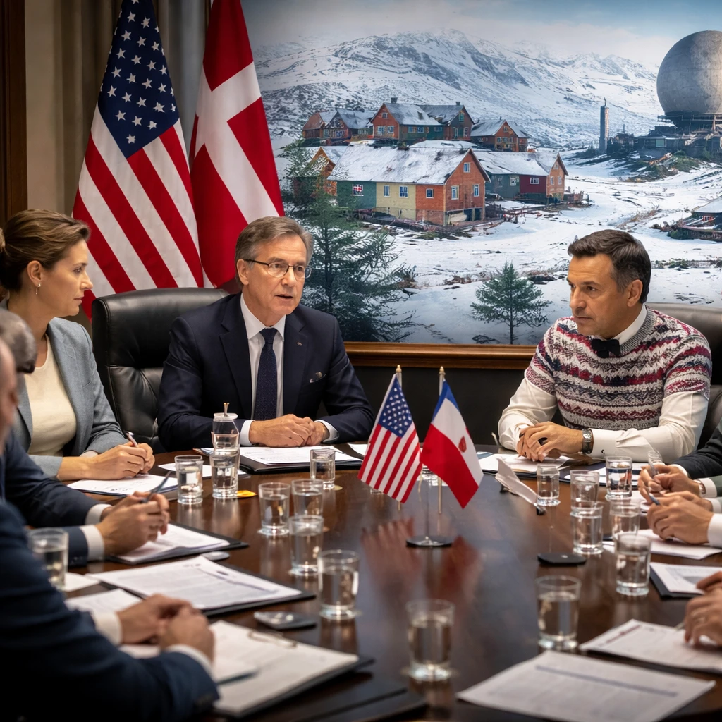 Greenland Sovereignty Sparks High-Level Discussions in Washington Amid US Strategic Interests