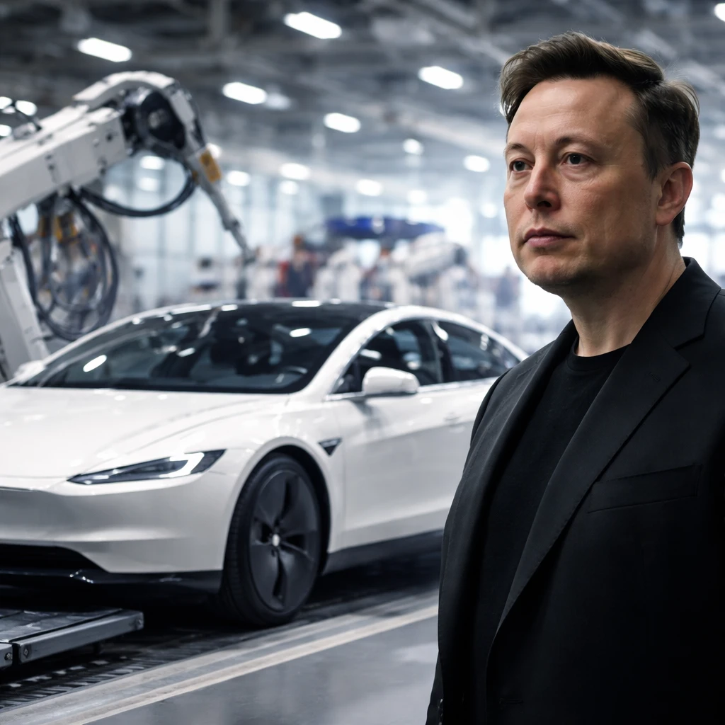 Tesla's Profitability Declines Amid Strategic Pivot to AI and Robotics