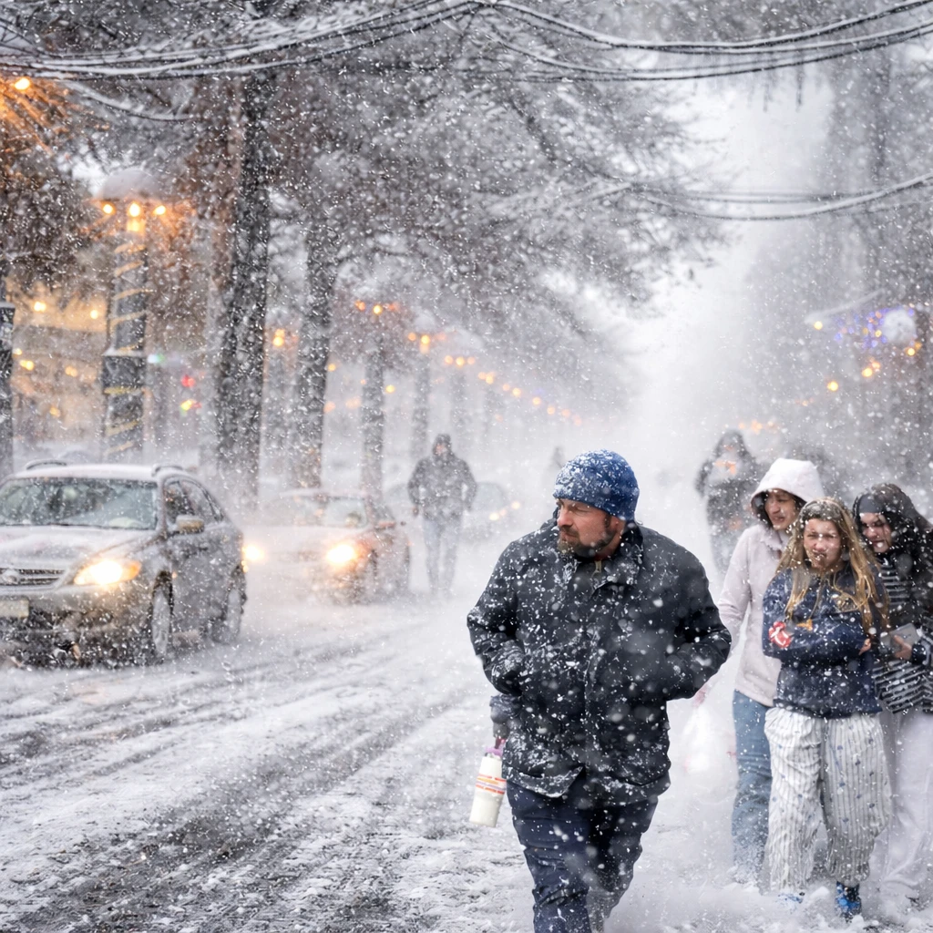 Severe Winter Storm Sweeps Across Midwest and Northeast with Blizzard Conditions and Temperature Plunge