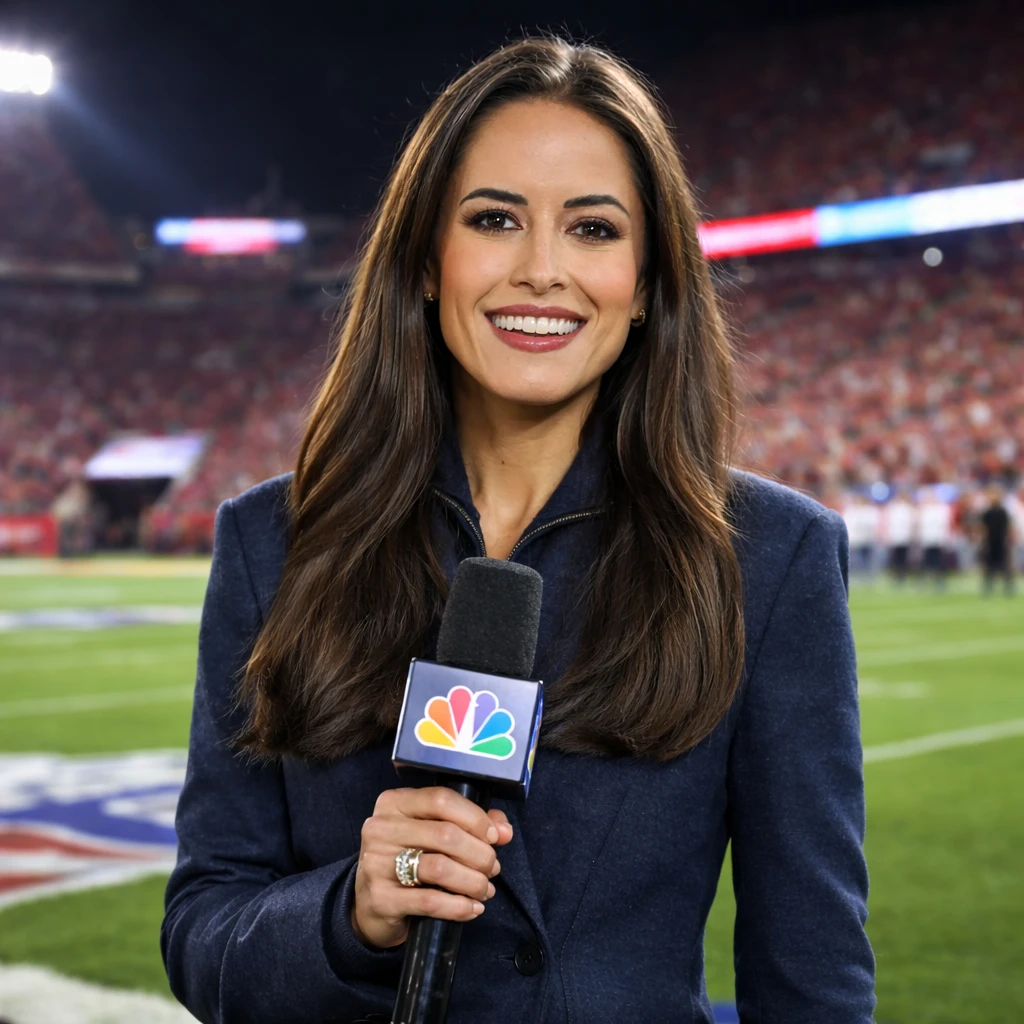 Kaylee Hartung Joins NBC's Super Bowl Coverage as Sideline Reporter