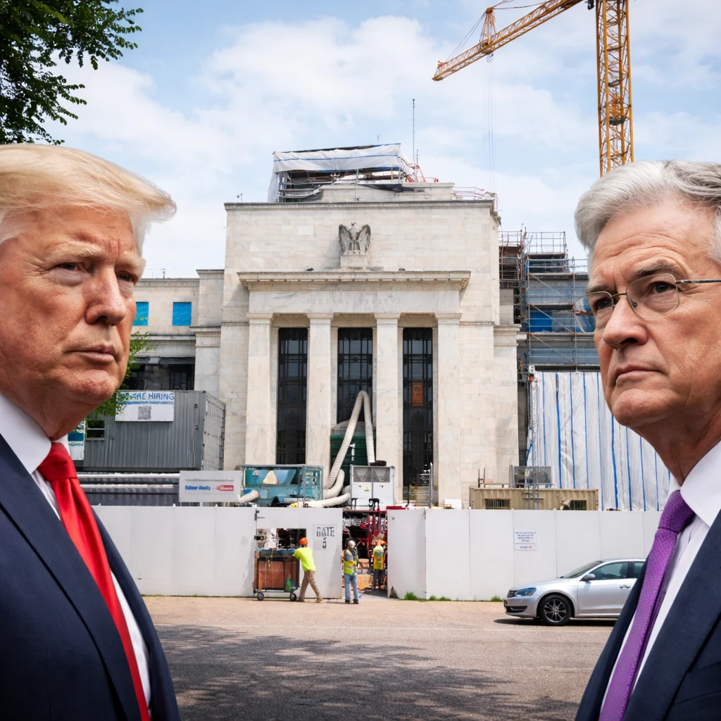 Escalation in White House Conflict Over Federal Reserve Renovations and Independence