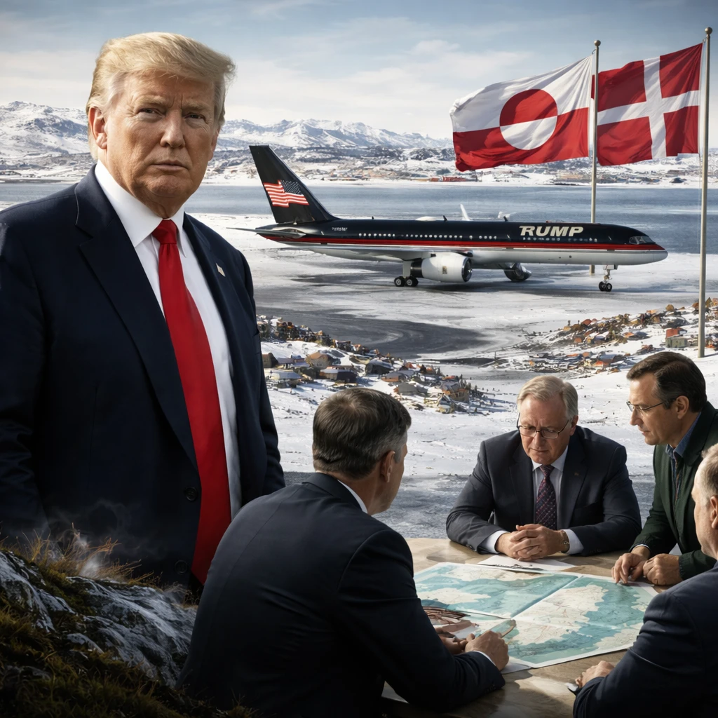 U.S. Pursues Control Over Greenland Amidst Diplomatic Tensions