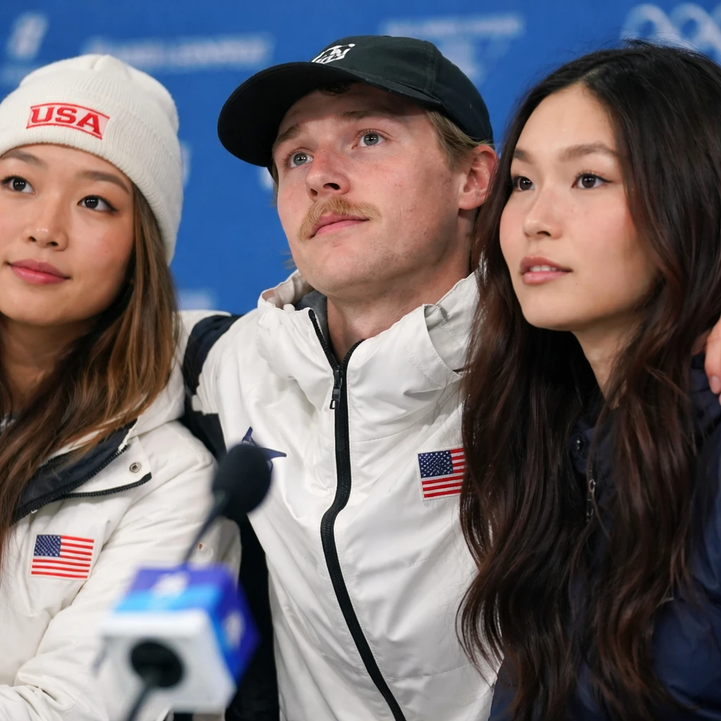 Olympic Snowboarders Support Teammate Amid Political Controversy on Immigration