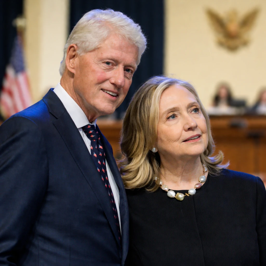 Clintons Agree to Testify in Congressional Epstein Investigation Amid Contempt Threats