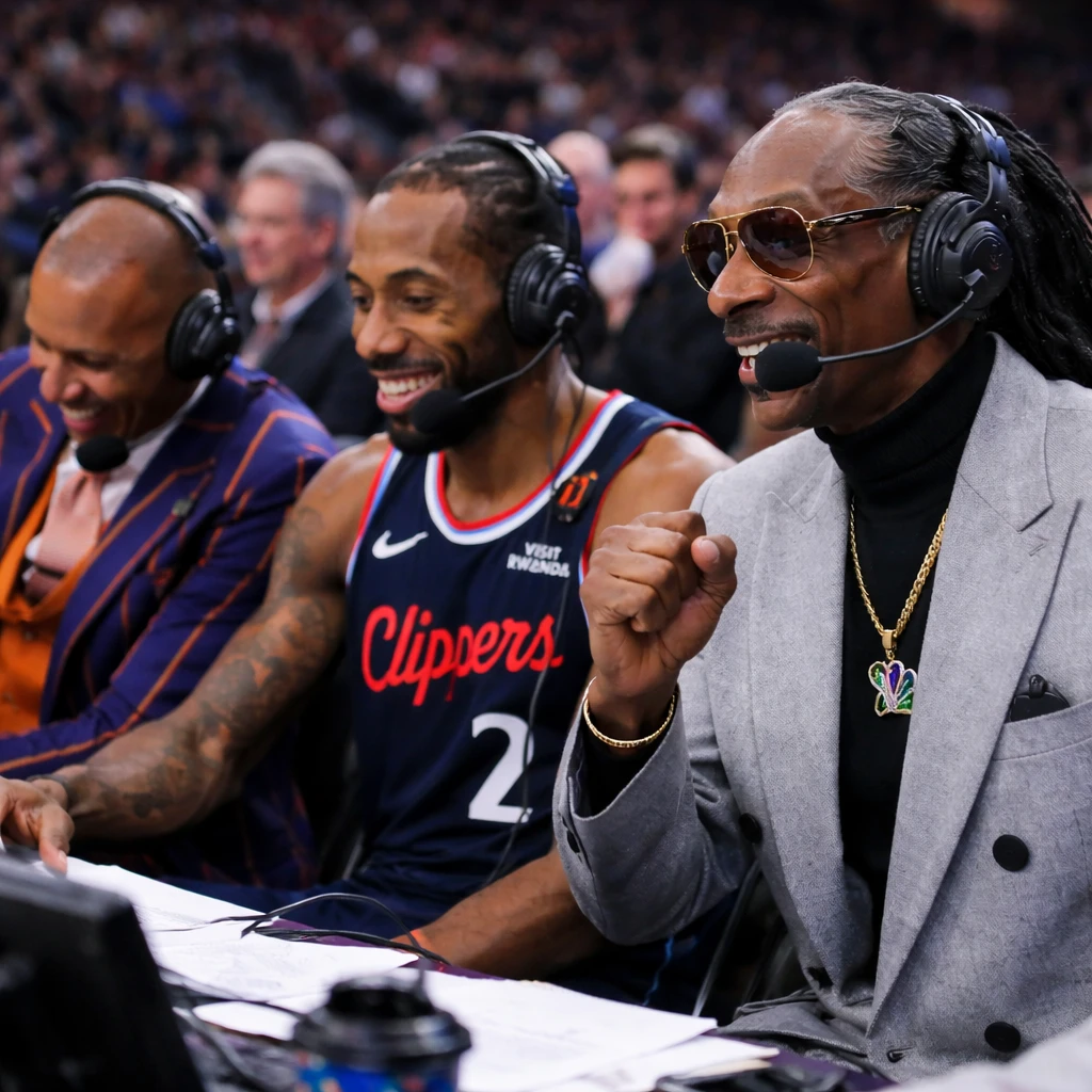 Snoop Dogg Expands NBA Broadcast Role, Strengthening His Media Presence