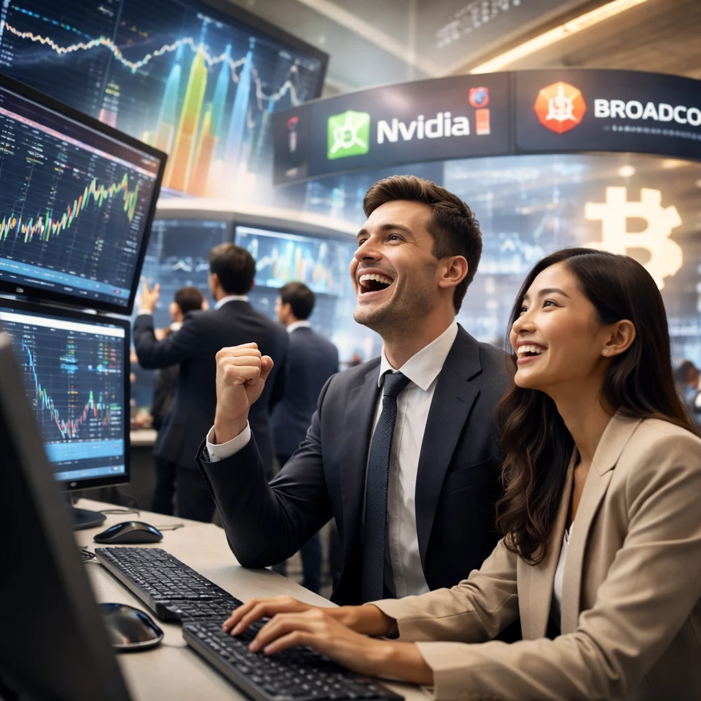 Wall Street Recovers as Tech Shares Rebound and Bitcoin Stabilizes