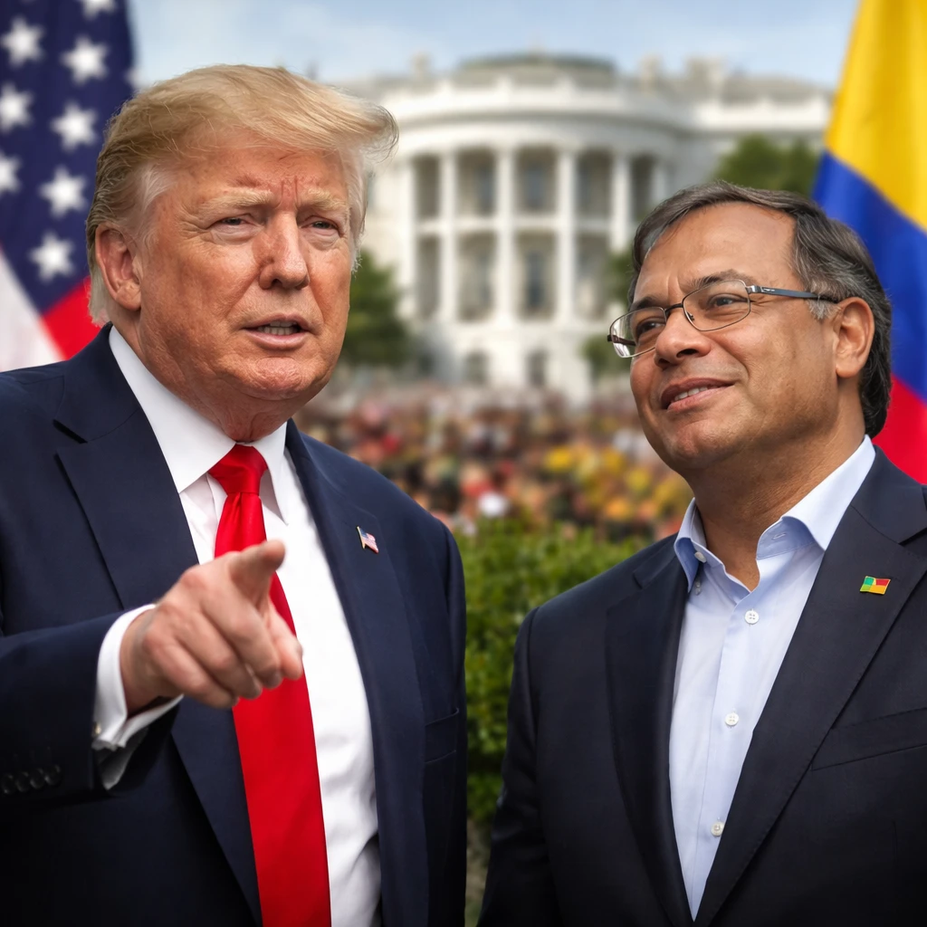 Trump Extends White House Invitation to Colombia's President Amid Recent Tensions