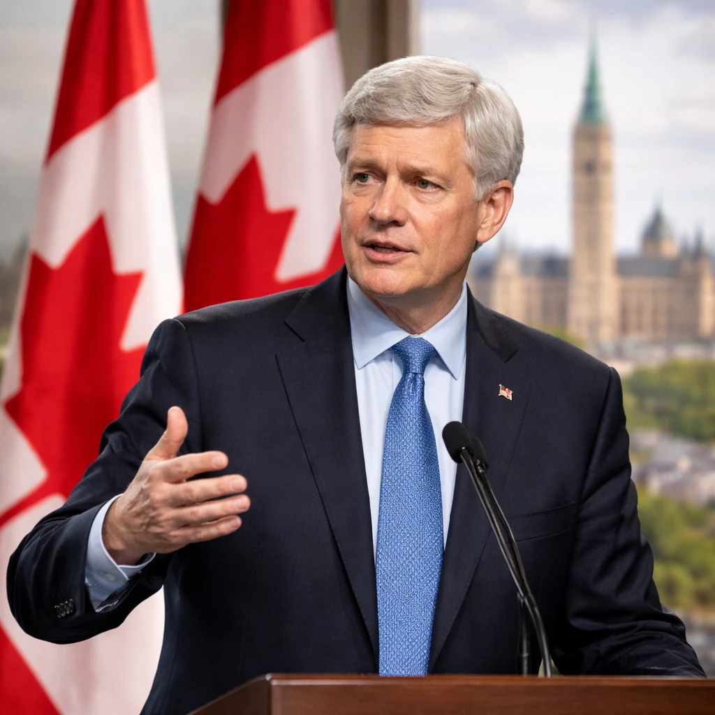 Stephen Harper Urges Canadian Unity to Safeguard National Sovereignty Amid External Pressures