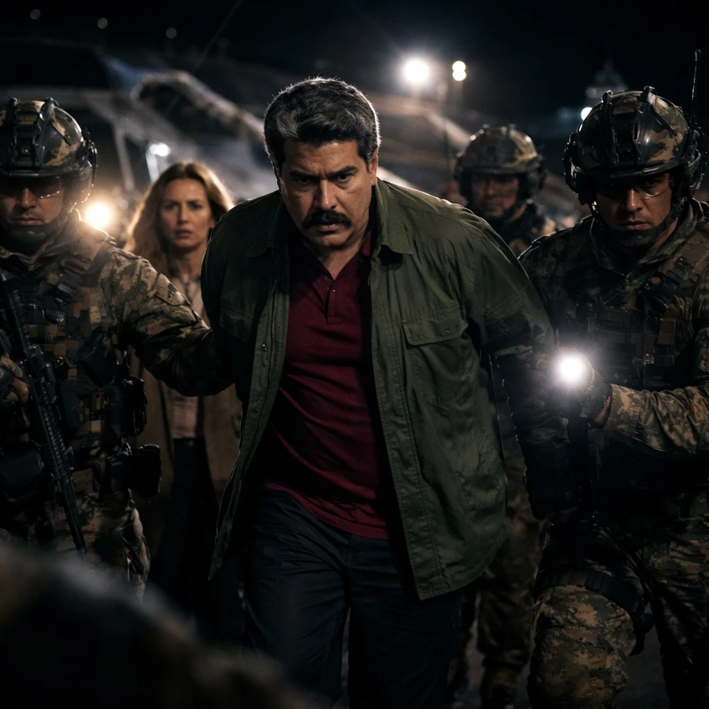 US Military Operation Successfully Detains Venezuelan President Nicolás Maduro