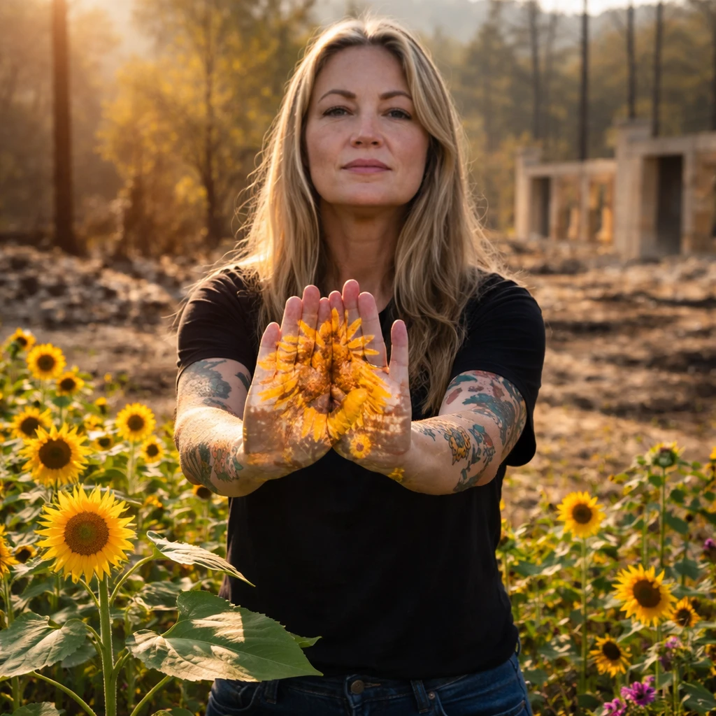 Resilience Grows Amid Ruins: A Wildfire Survivor Rebuilds Through Nature and Hope