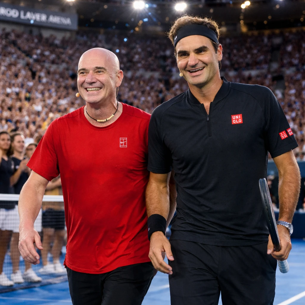 Roger Federer Highlights Australian Open’s Inaugural Opening Ceremony