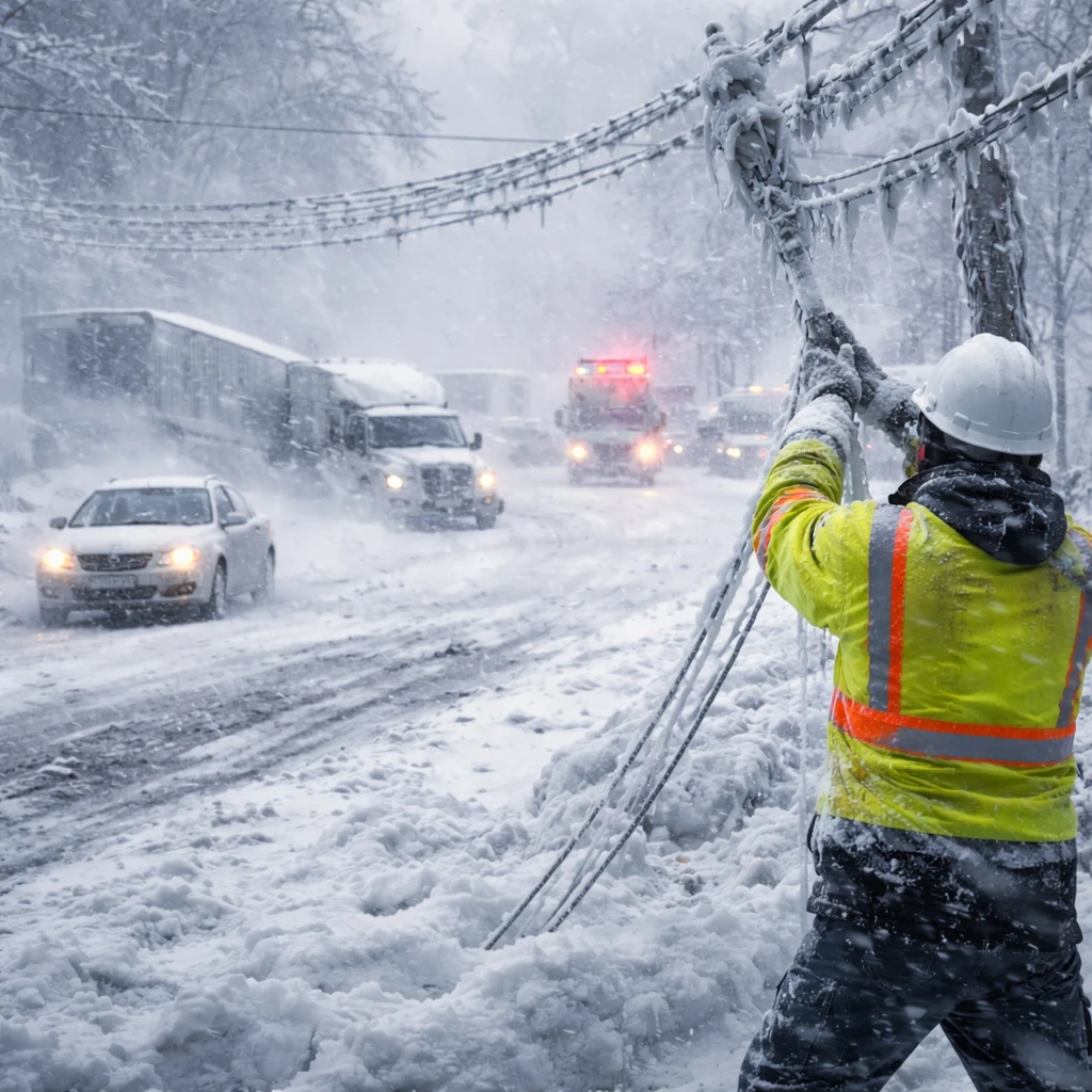 Widespread US Winter Storm Brings Severe Cold, Ice, and Disruptions