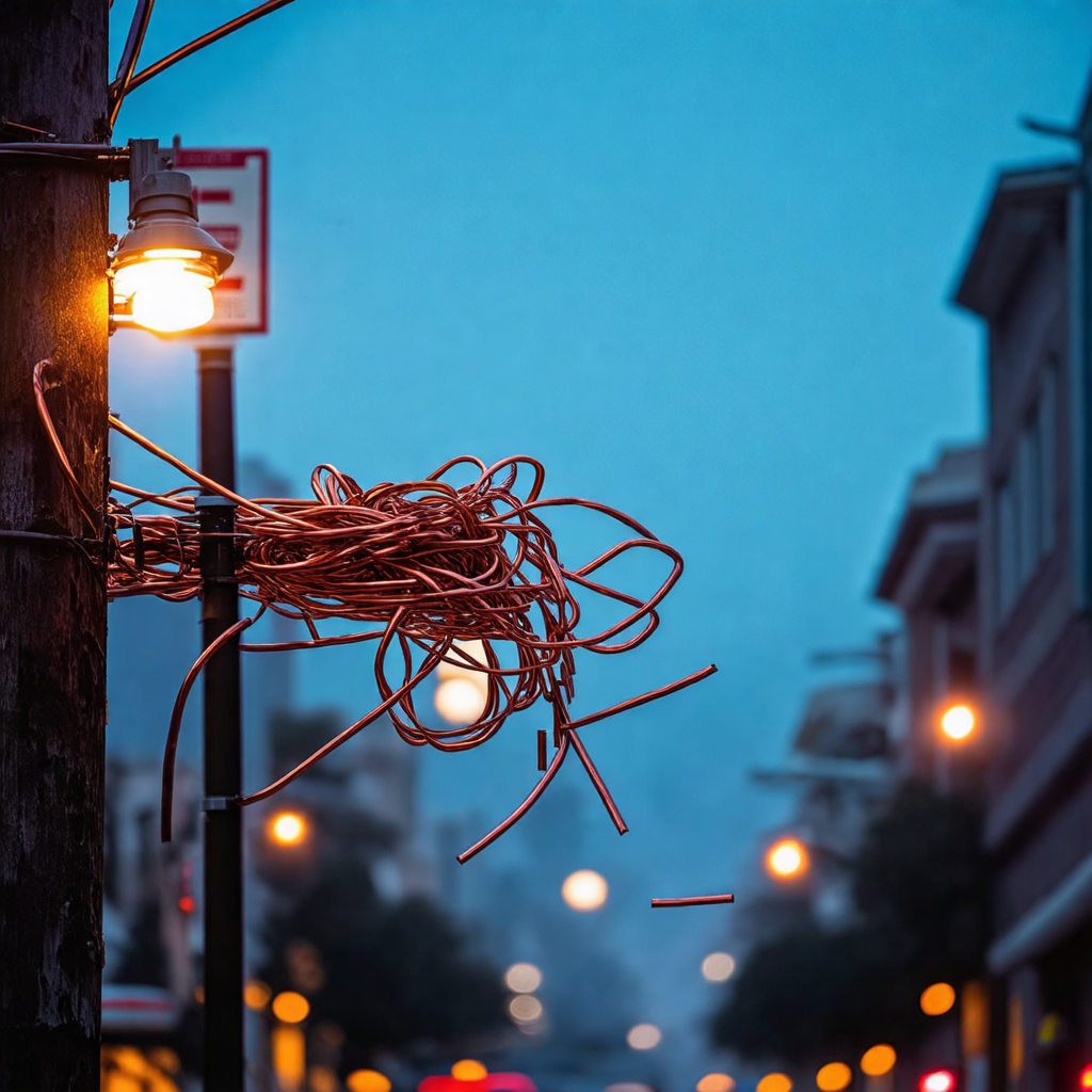 Rising Copper Prices Spur Surge in Wire Theft, Disrupting Infrastructure Across Los Angeles