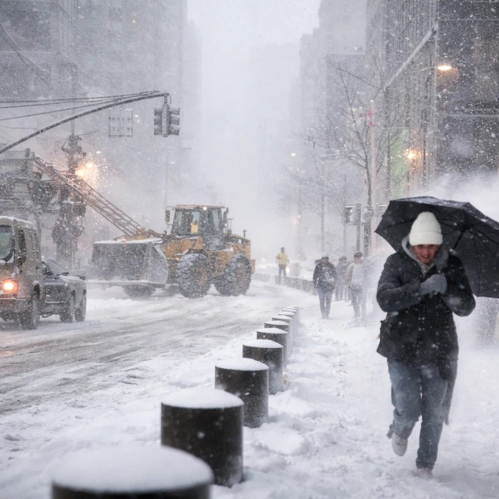 Economic Toll of Recent Eastern US Winter Storm Estimated in Billions