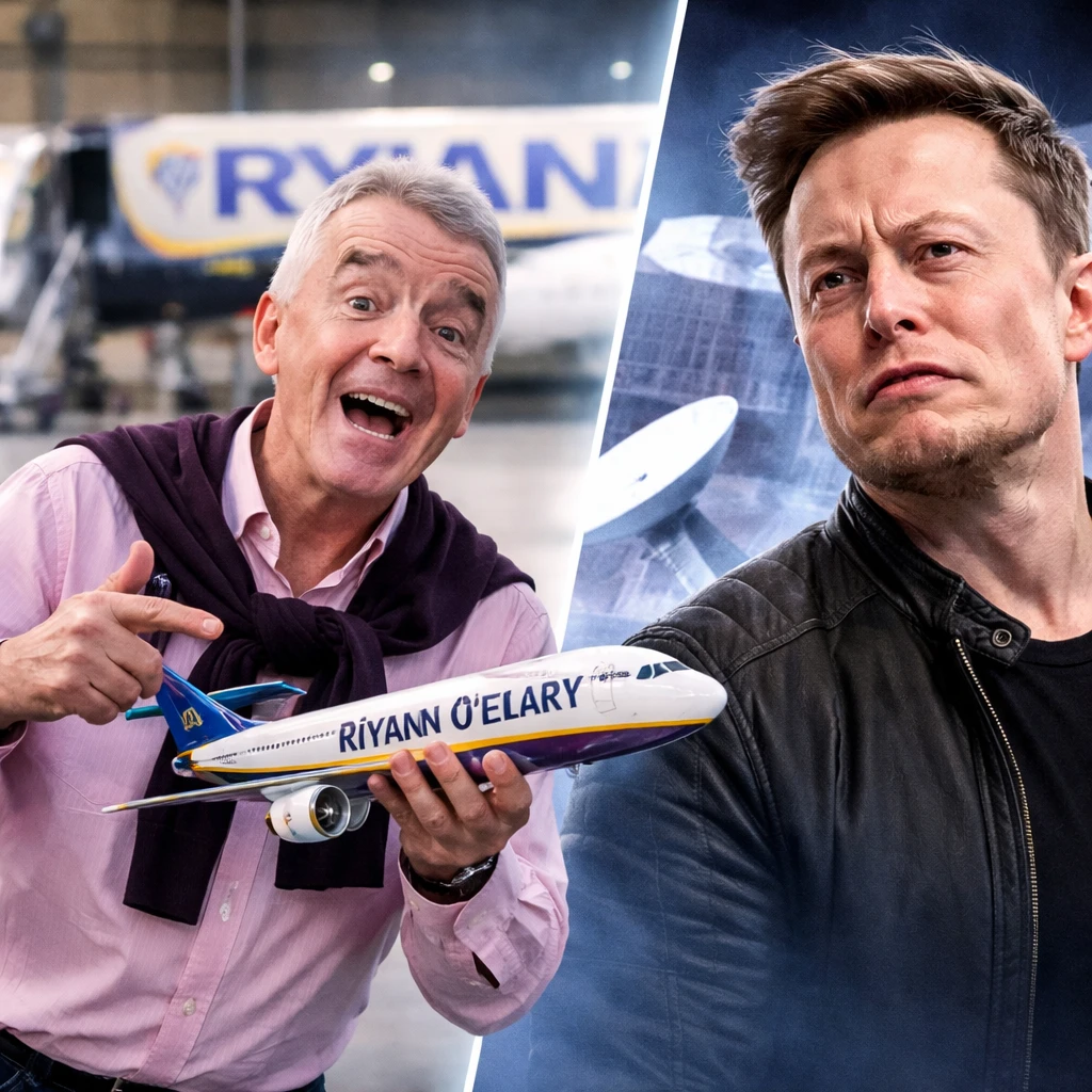 Ryanair CEO Rejects Elon Musk's Acquisition Proposal Amid Starlink Installation Dispute