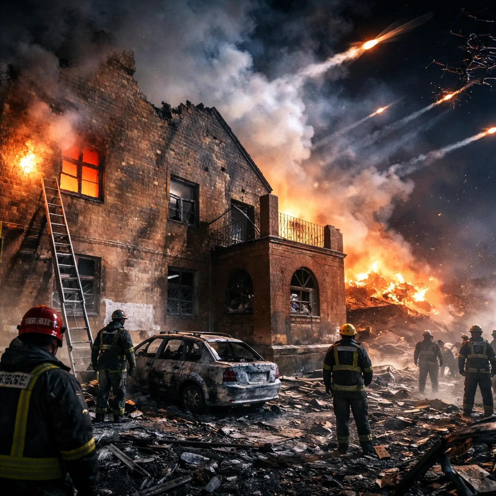 Rusia intensifica el conflicto en Ucrania usando misil hipersónico en un ataque masivo