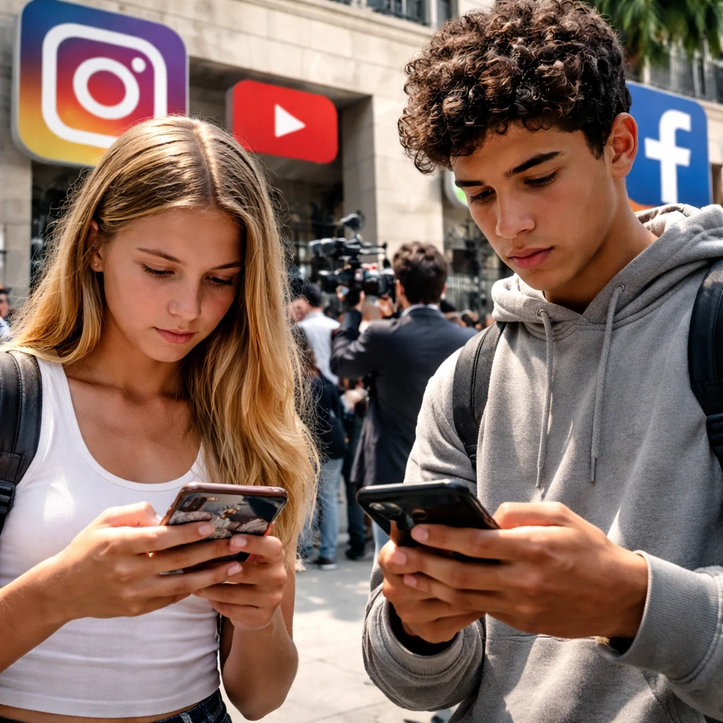 Landmark Litigation on Social Media Addiction Targeting Major Tech Firms Kicks Off in Los Angeles