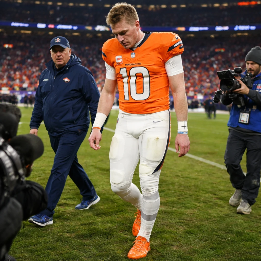 Broncos Reveal Bo Nix's Ankle Fracture Stemmed from Preexisting Condition