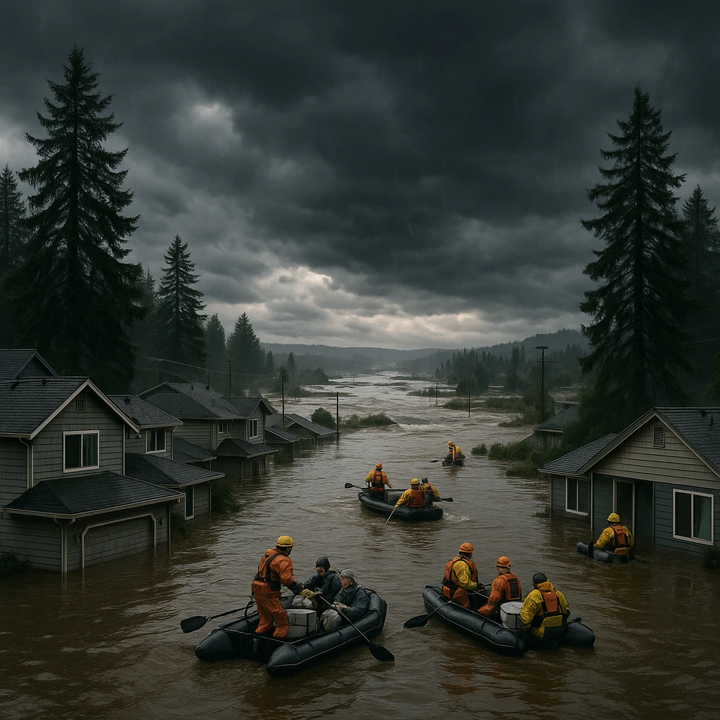 Severe Flooding in Western Washington Prompts Mass Evacuations and Widespread Disruption