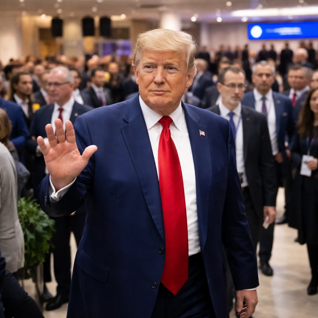 Trump Dominates Political Discourse at Davos Amid Mixed Reactions