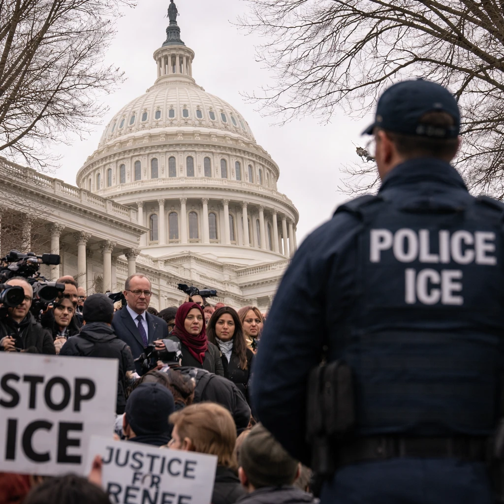 Capitol Hill Responds to Controversy Over ICE Officer’s Fatal Shooting in Minnesota