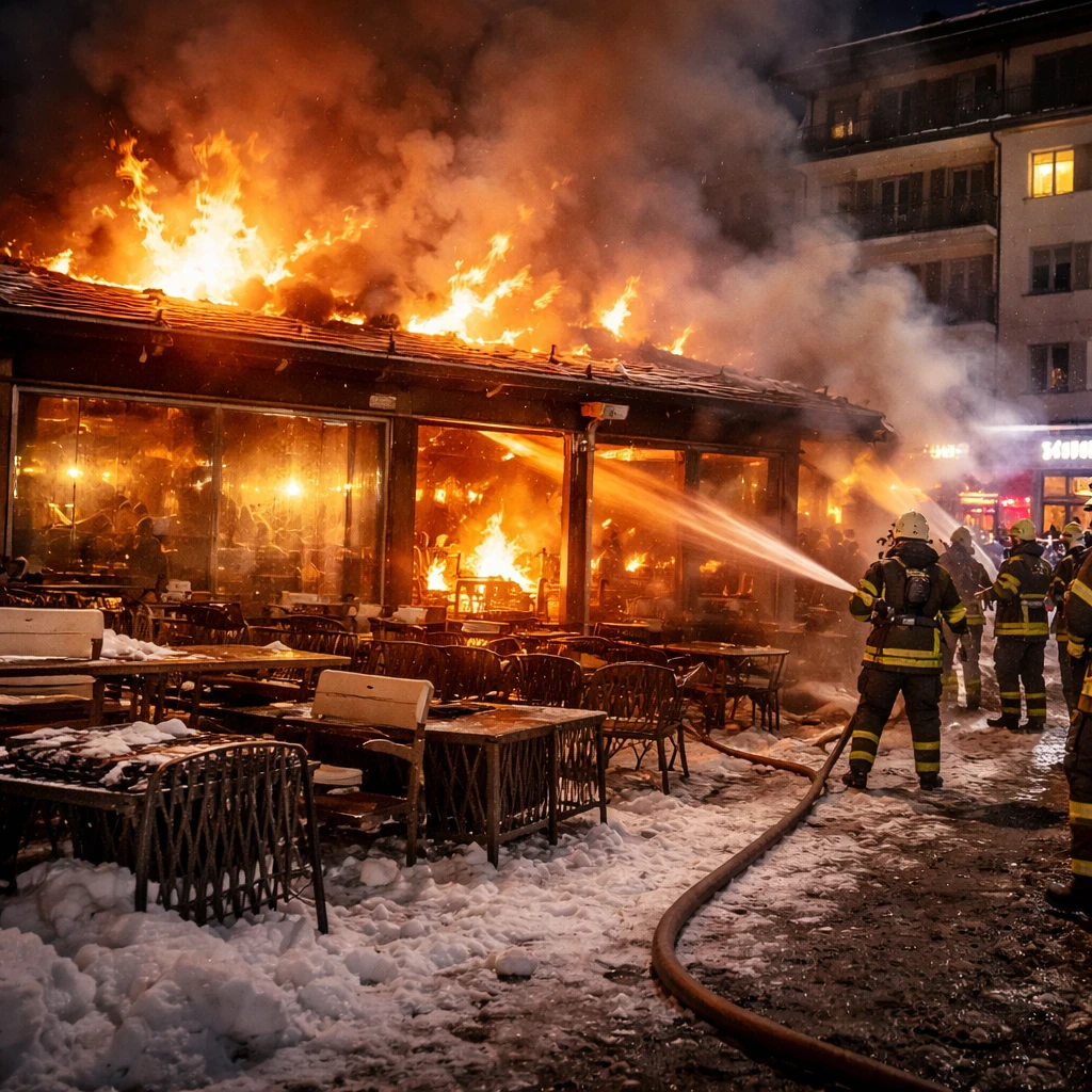 Deadly Fire Strikes Le Constellation Bar in Swiss Alps During New Year Festivities