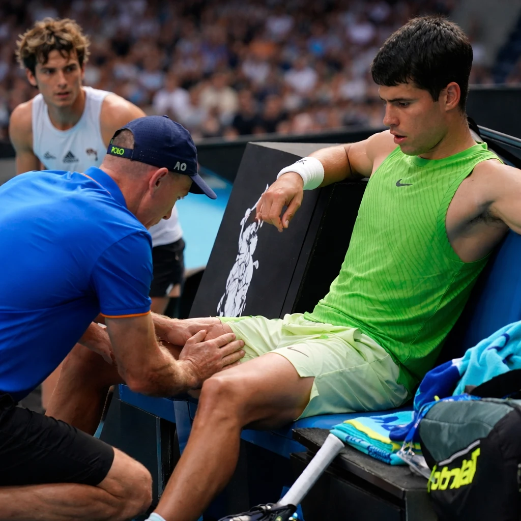 Zverev Challenges Alcaraz's Use of Medical Timeout During Epic Australian Open Semifinal