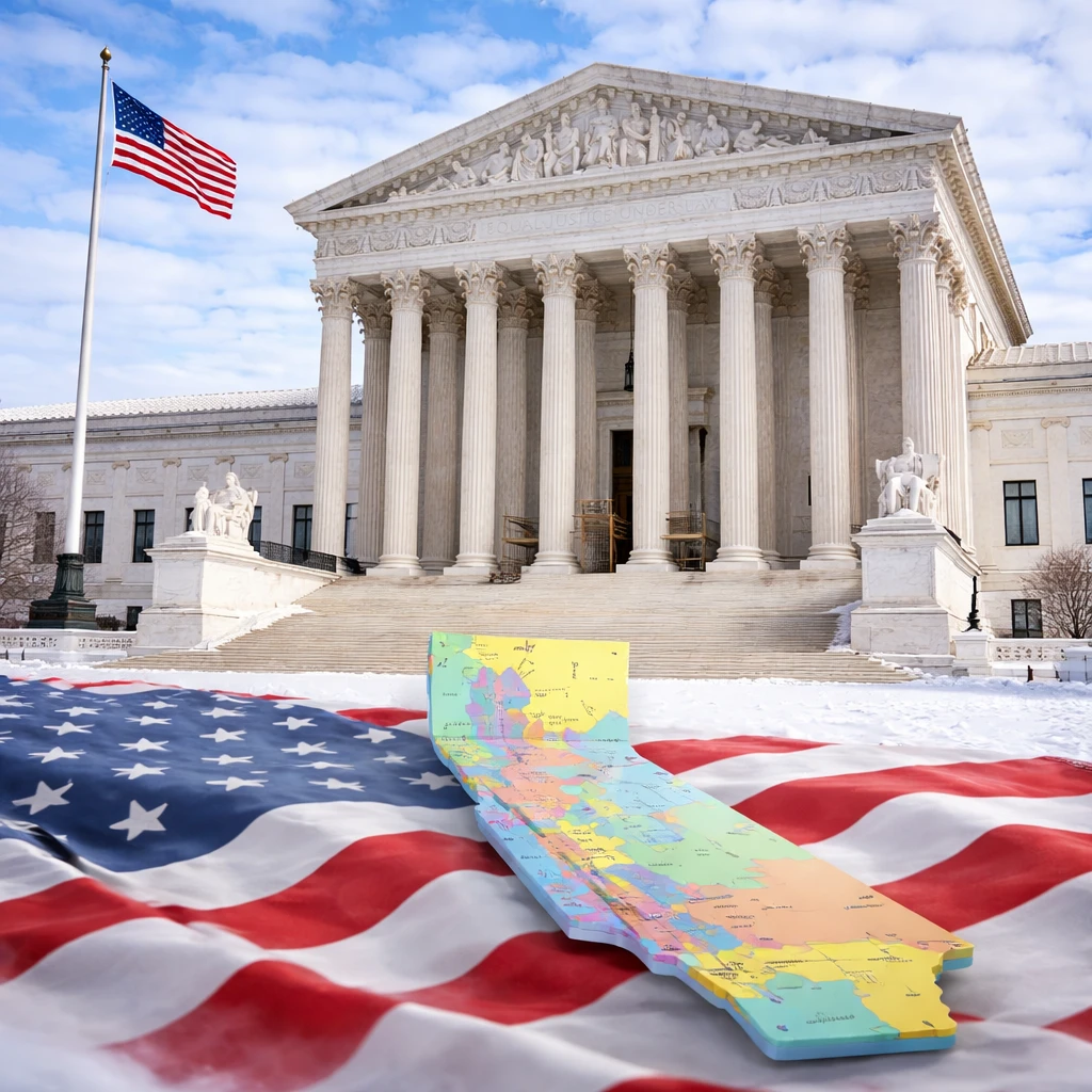 Supreme Court Upholds California's Newly Approved Congressional Districts
