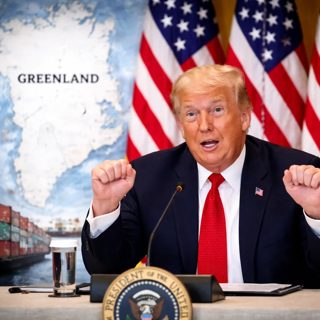U.S. Hints at Economic Sanctions Over Greenland Control Amid Congressional Efforts to Ease Tensions