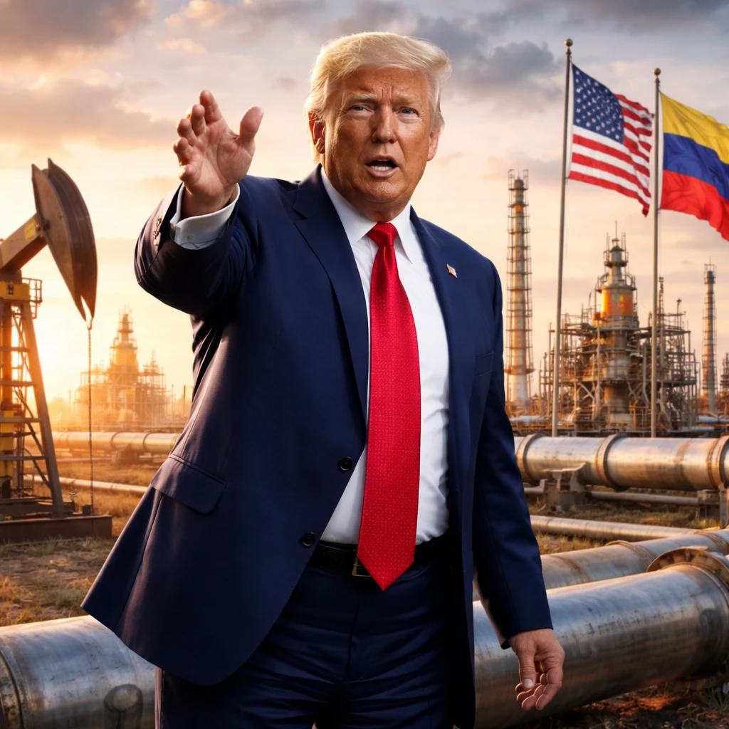 Trump Urges Major Oil Firms to Invest Billions in Venezuela’s Petroleum Sector